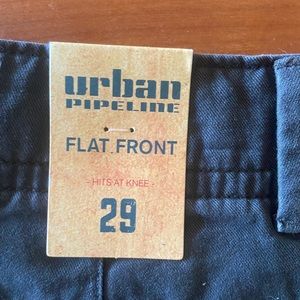 Urban pipeline dark grey/ blue cargo shorts